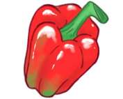rød peberfrugt